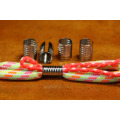 custom metal cord end / Round metal clips shoelace metal aglet